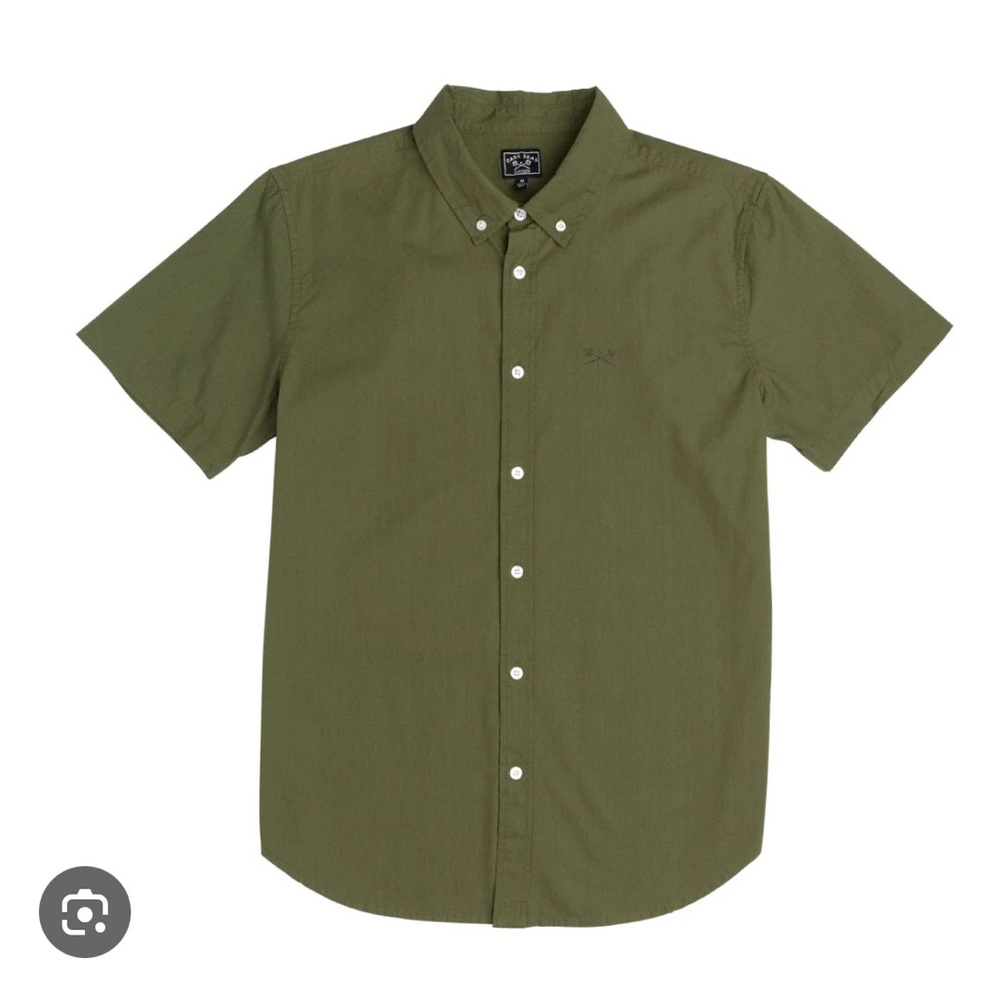 Dark Seas Division Olive Green Men's Shirt